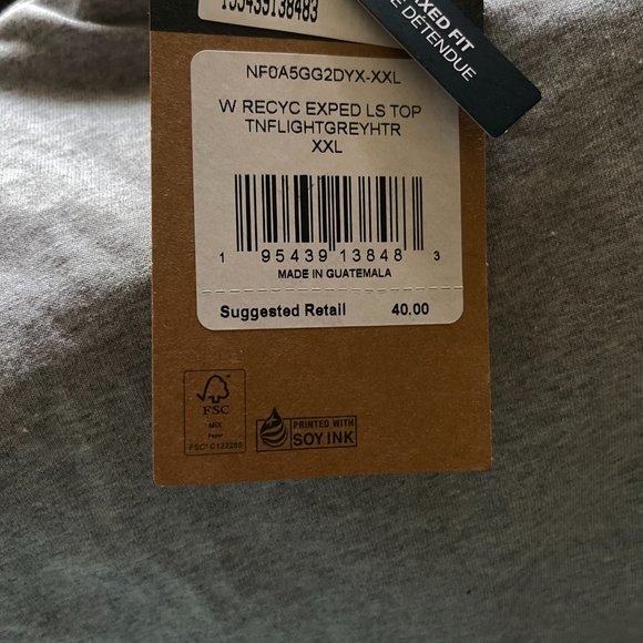 The North Face Women's Recycled Expedition Graphic LS Top - Picture 4 of 5